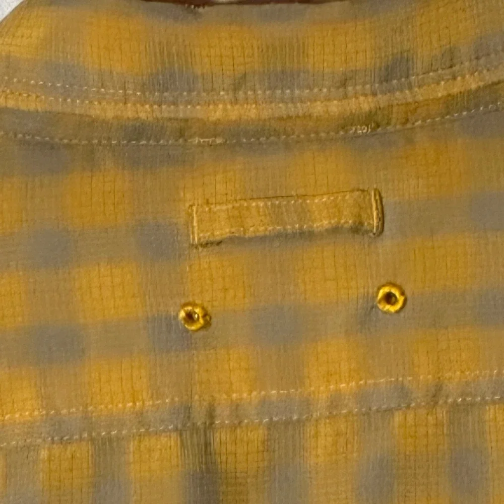 The North Face Mens Plaid Short Sleeve Button‎ Up Shirt Size Medium